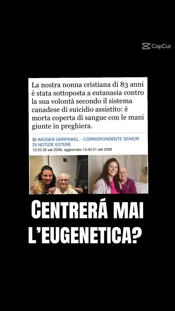 Nonna sottoposta a eutanasia contro la sua volontà