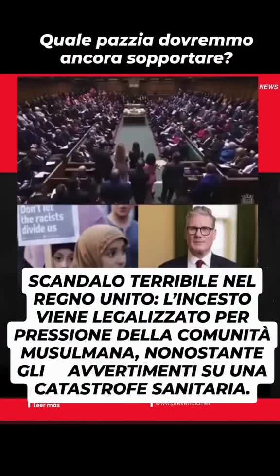 Il Regno Unito legalizza l'incesto